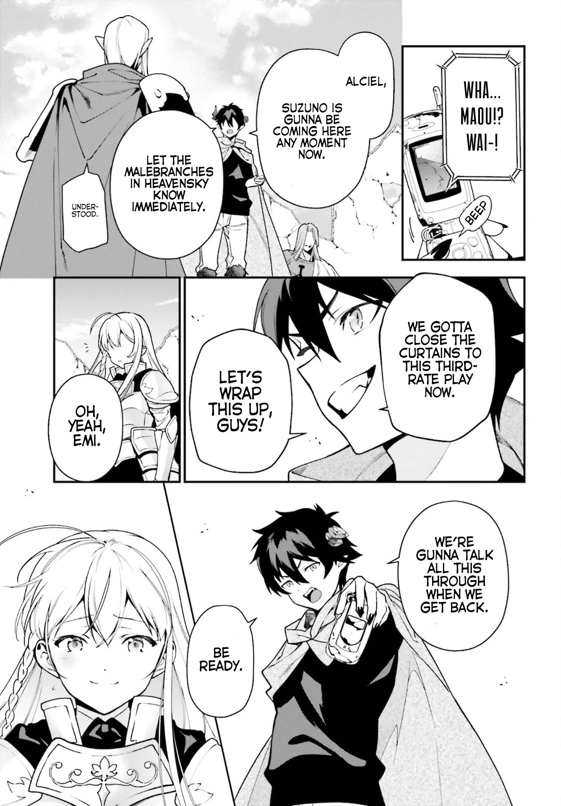 Hataraku Maou-sama! Chapter 100 page 19 - Chapter 100