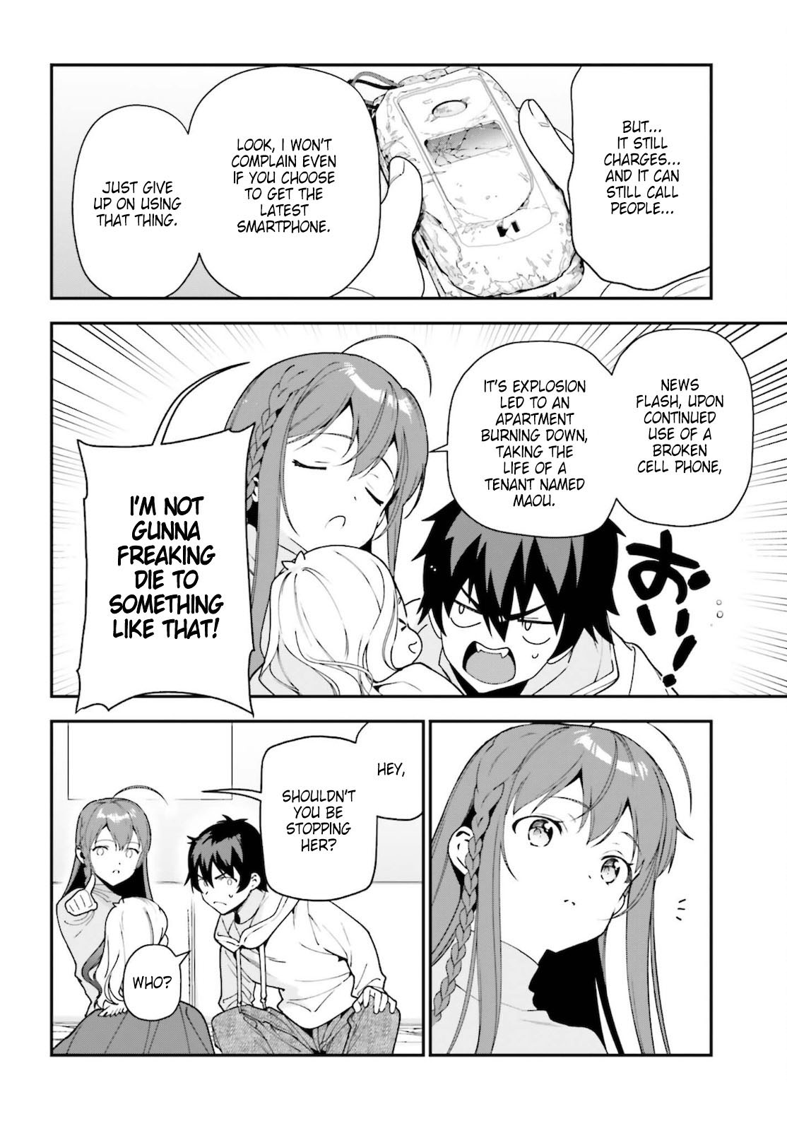 Hataraku Maou-sama! Chapter 102 page 6 - Chapter 102