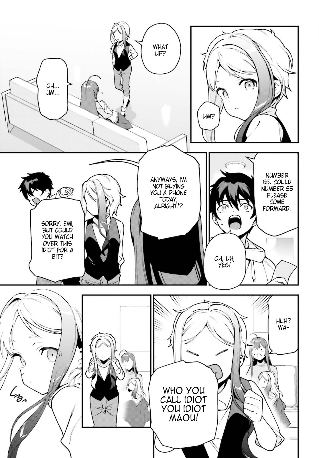 Hataraku Maou-sama! Chapter 102 page 9 - Chapter 102