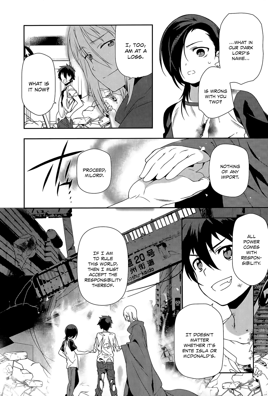 Hataraku Maou-sama! Chapter 11 page 19 - Chapter 11: Maou Goes To Work
