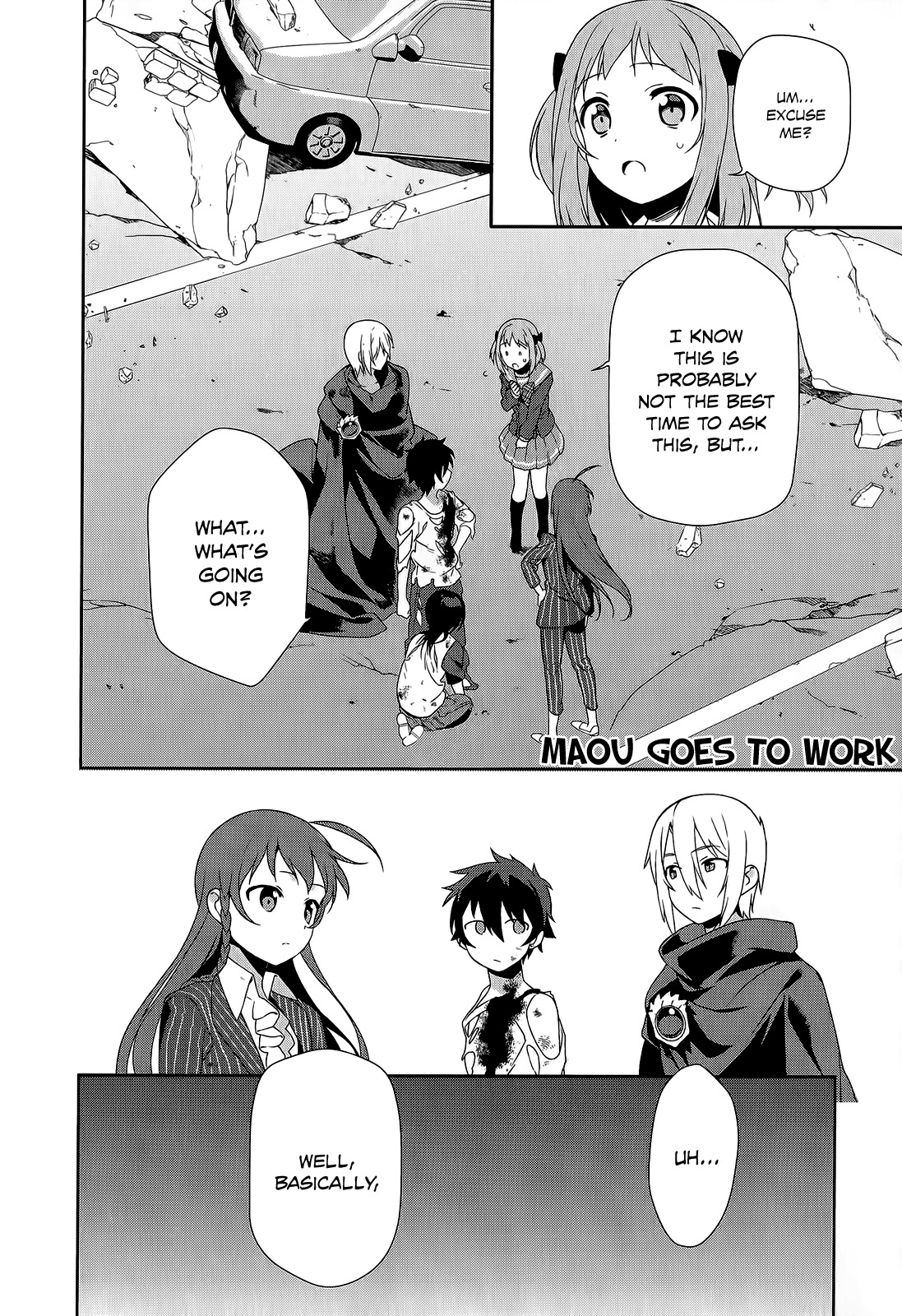 Hataraku Maou-sama! Chapter 11 page 3 - Chapter 11: Maou Goes To Work