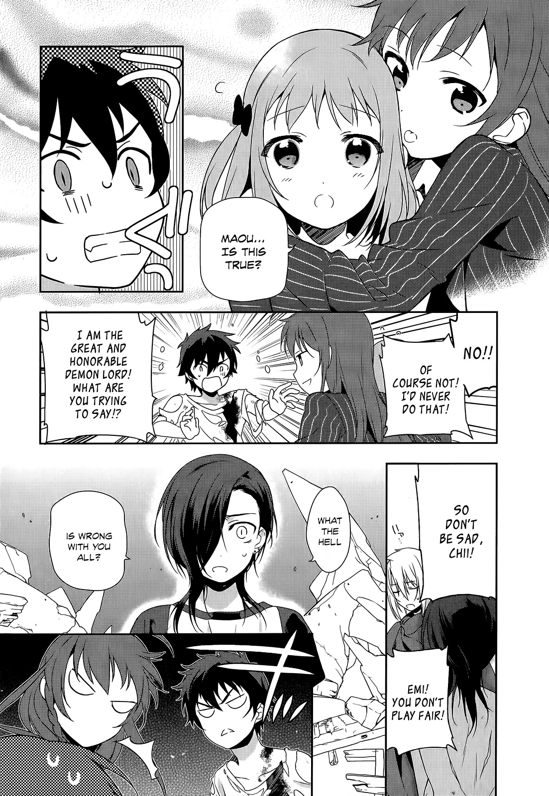Hataraku Maou-sama! Chapter 11 page 8 - Chapter 11: Maou Goes To Work