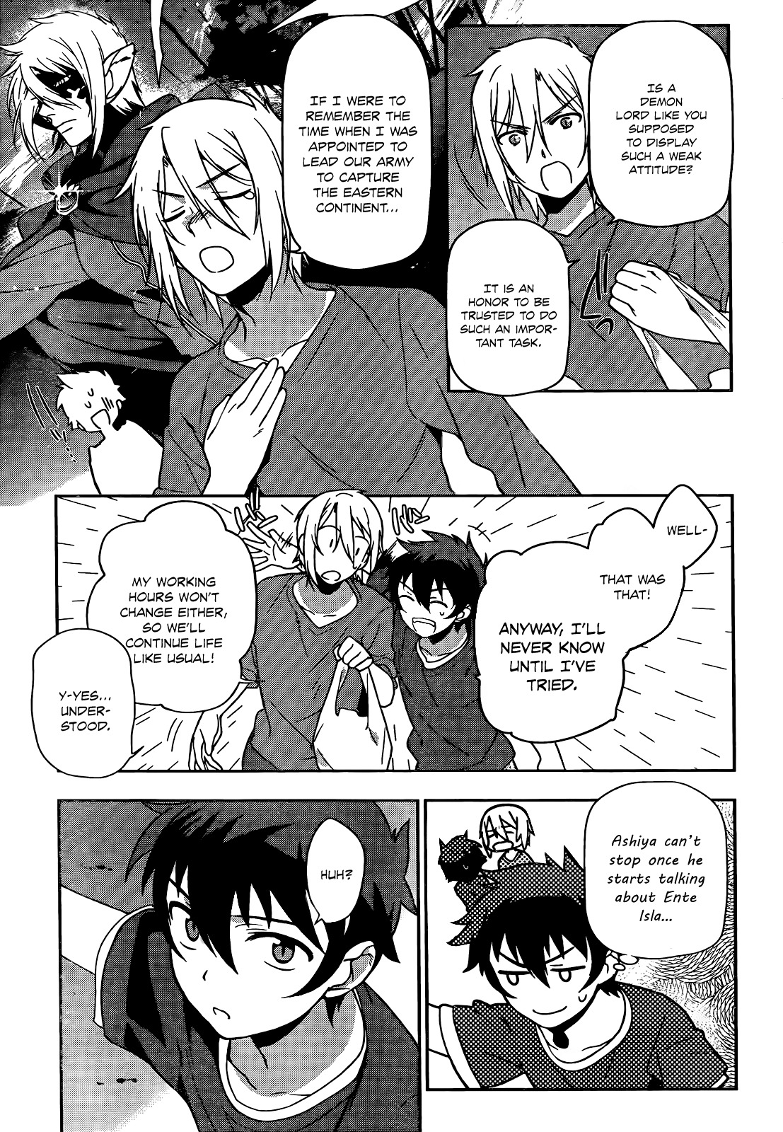 Hataraku Maou-sama! Chapter 12 page 22 - Chapter 12: Maou gets to Know his Neighbours