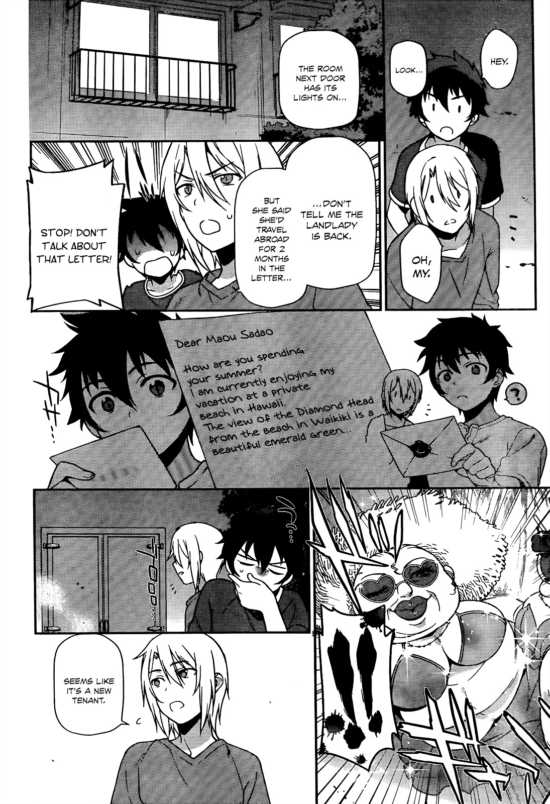 Hataraku Maou-sama! Chapter 12 page 23 - Chapter 12: Maou gets to Know his Neighbours