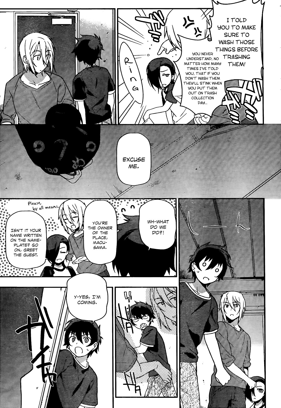 Hataraku Maou-sama! Chapter 12 page 36 - Chapter 12: Maou gets to Know his Neighbours