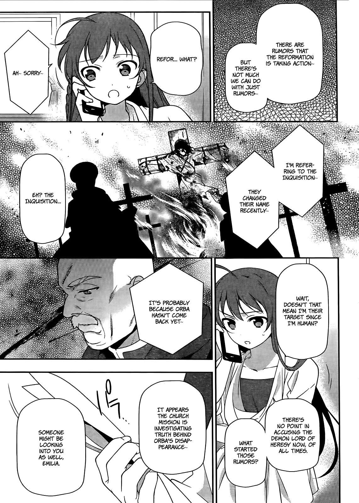 Hataraku Maou-sama! Chapter 13 page 10 - Chapter 13: The Hero Makes a Background Check