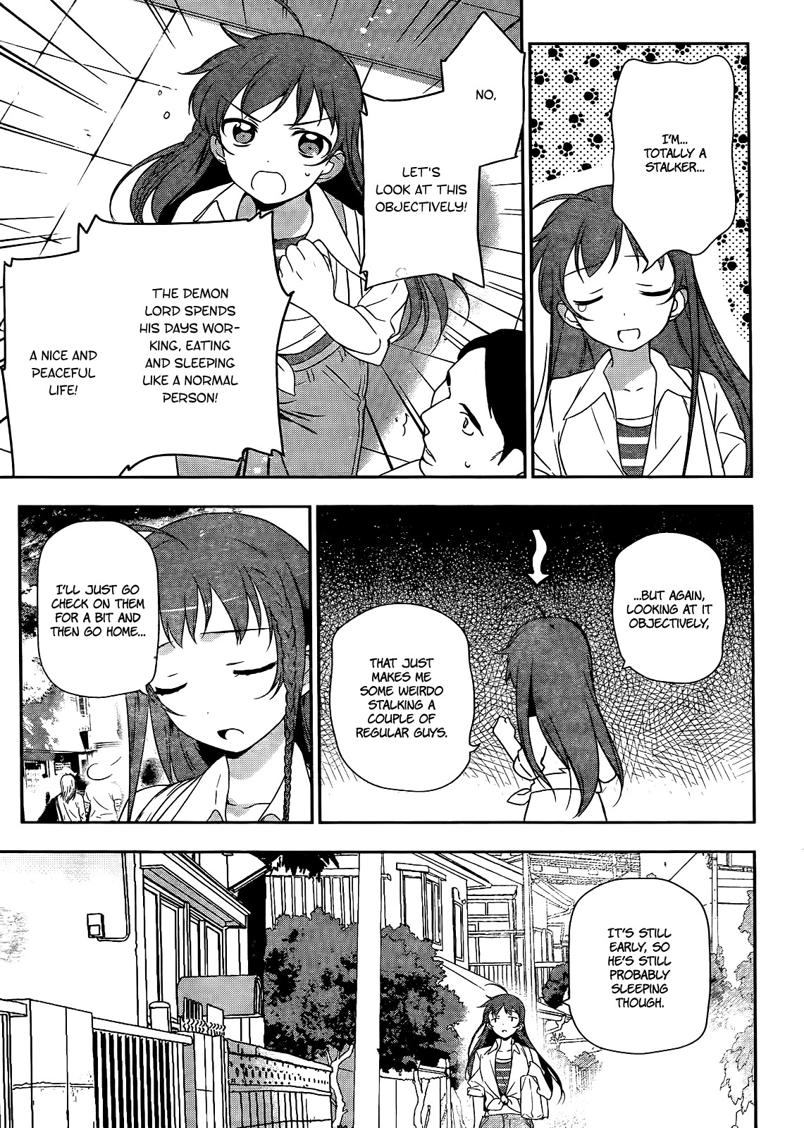 Hataraku Maou-sama! Chapter 13 page 18 - Chapter 13: The Hero Makes a Background Check