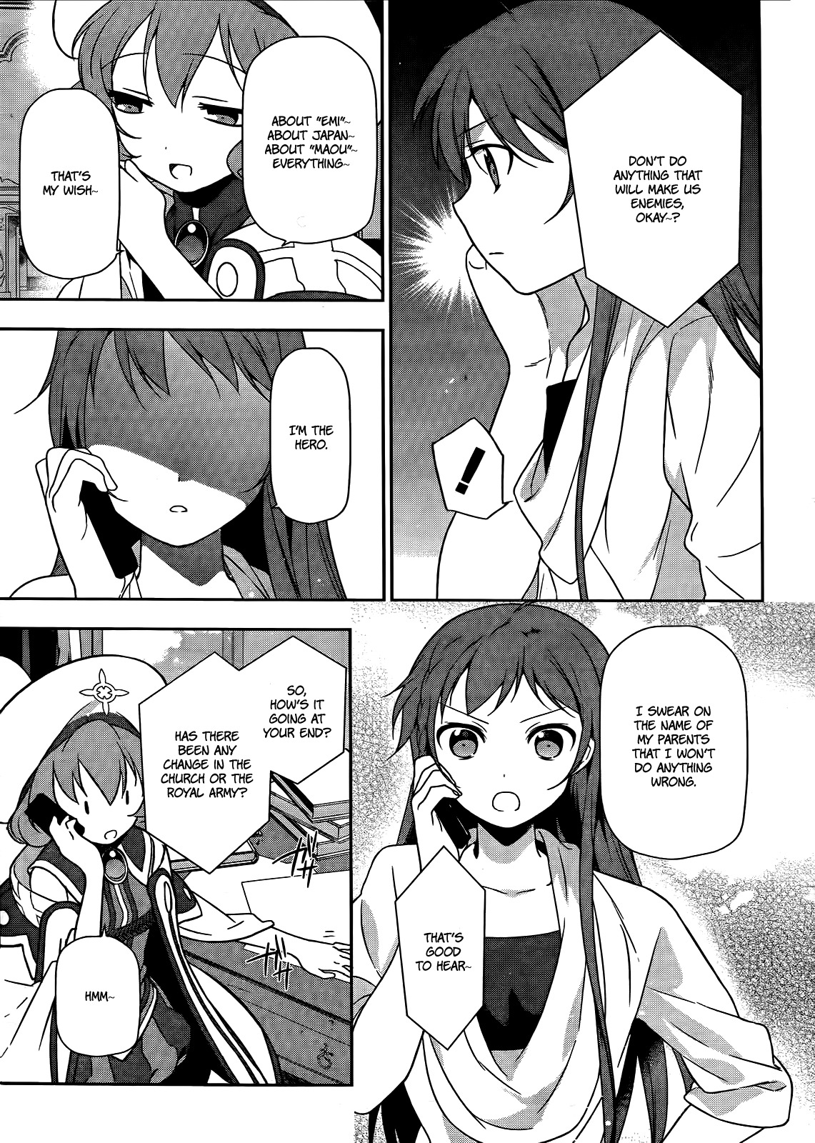 Hataraku Maou-sama! Chapter 13 page 8 - Chapter 13: The Hero Makes a Background Check