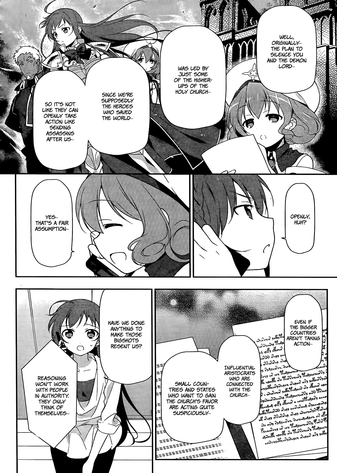 Hataraku Maou-sama! Chapter 13 page 9 - Chapter 13: The Hero Makes a Background Check