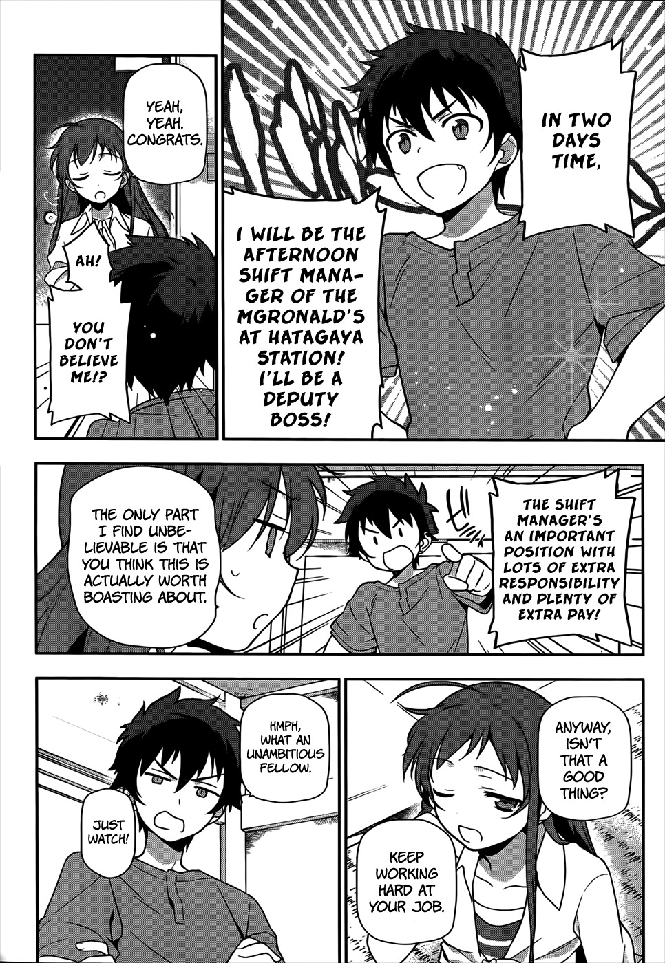 Hataraku Maou-sama! Chapter 14 page 19 - Chapter 14: The Demon Lord Boasts Greatly