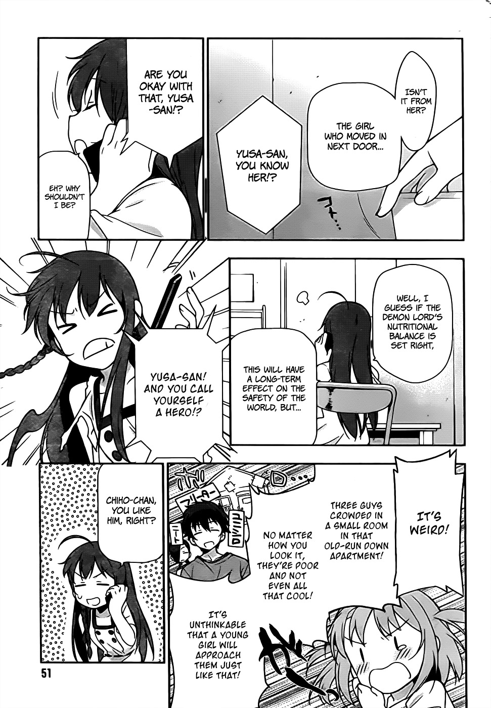 Hataraku Maou-sama! Chapter 15 page 29 - Chapter 15: The Hero Gets Asked for a Favour