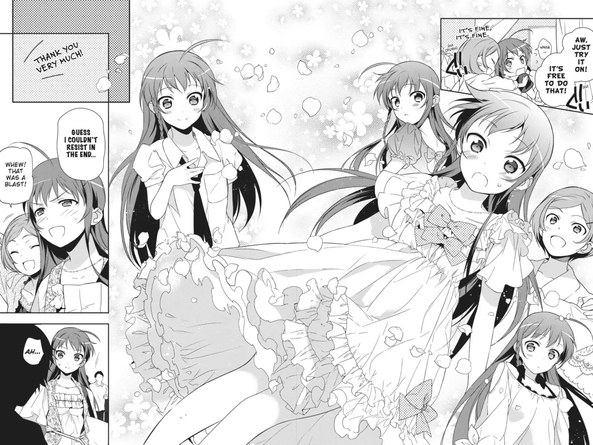 Hataraku Maou-sama! Chapter 16.5 page 4 - Vol.3 Chapter X: The Hero Shops with Her Coworker