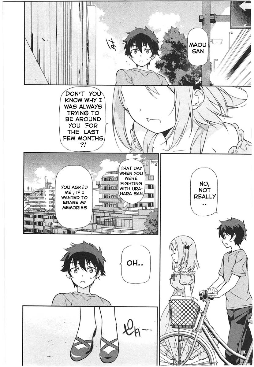 Hataraku Maou-sama! Chapter 16 page 22 - Chapter 16: The Devil Is Tormented by Teenage Love