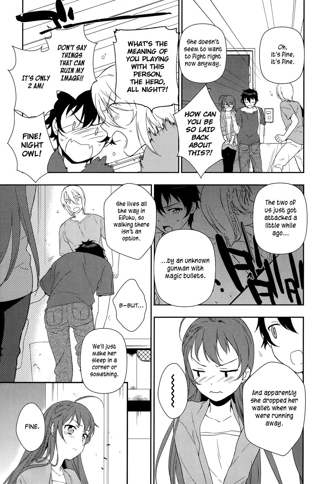 Hataraku Maou-sama! Chapter 2 page 27 - Chapter 2: Maou receives a mysterious text