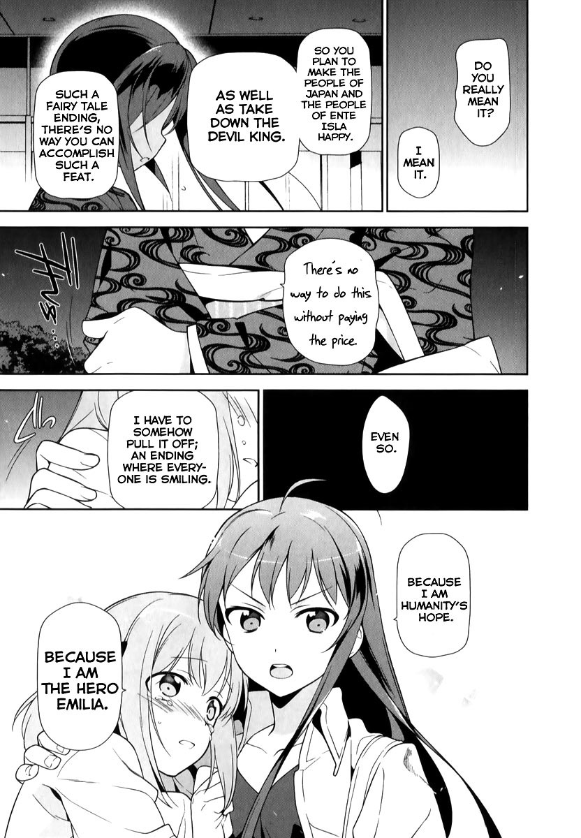 Hataraku Maou-sama! Chapter 20 page 28 - Chapter 20: The Hero Reveals Her Work Obligations