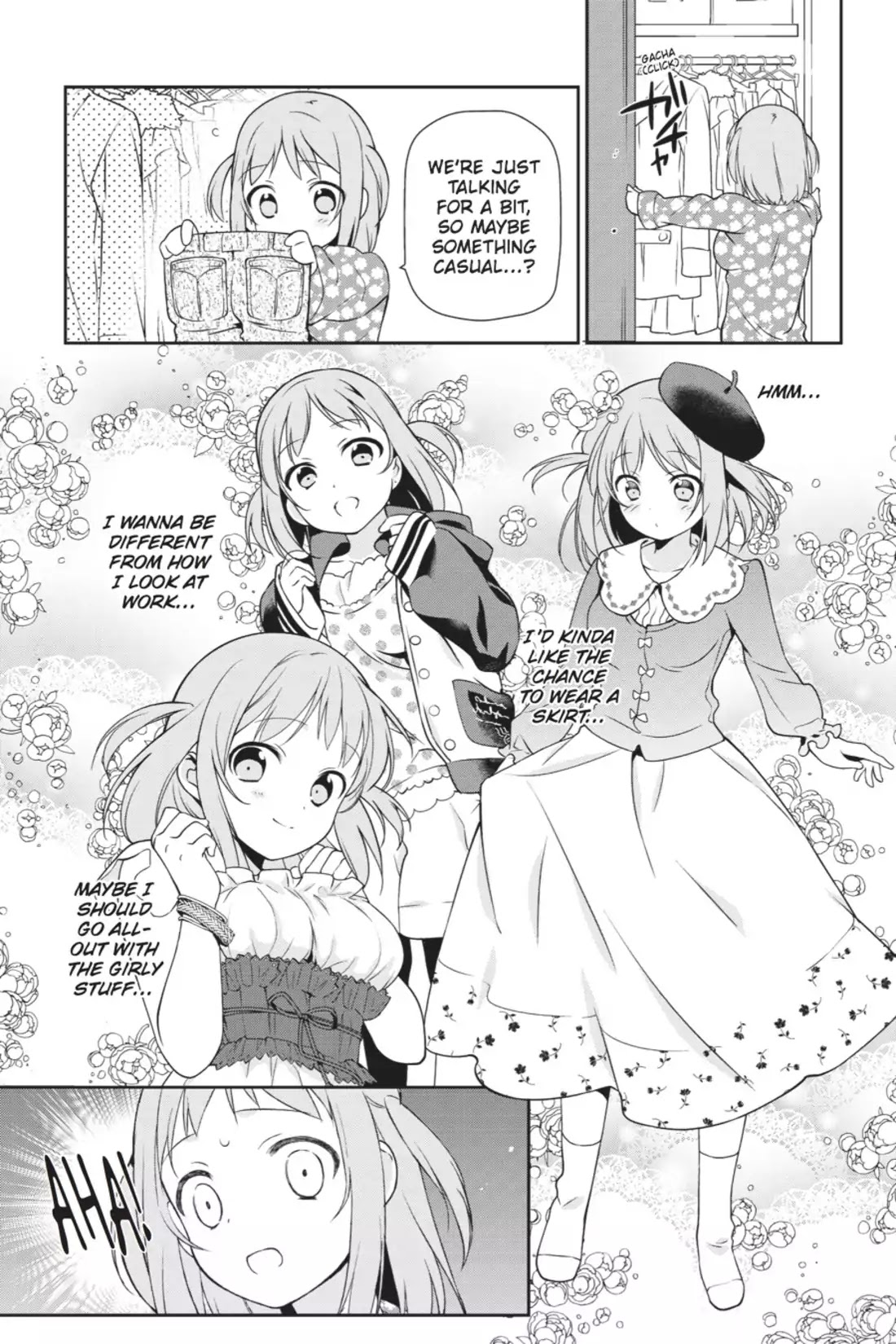 Hataraku Maou-sama! Chapter 21.6 page 3 - Vol.4 Chapter X: The Teenage Girl Prepares for Her Hot Date