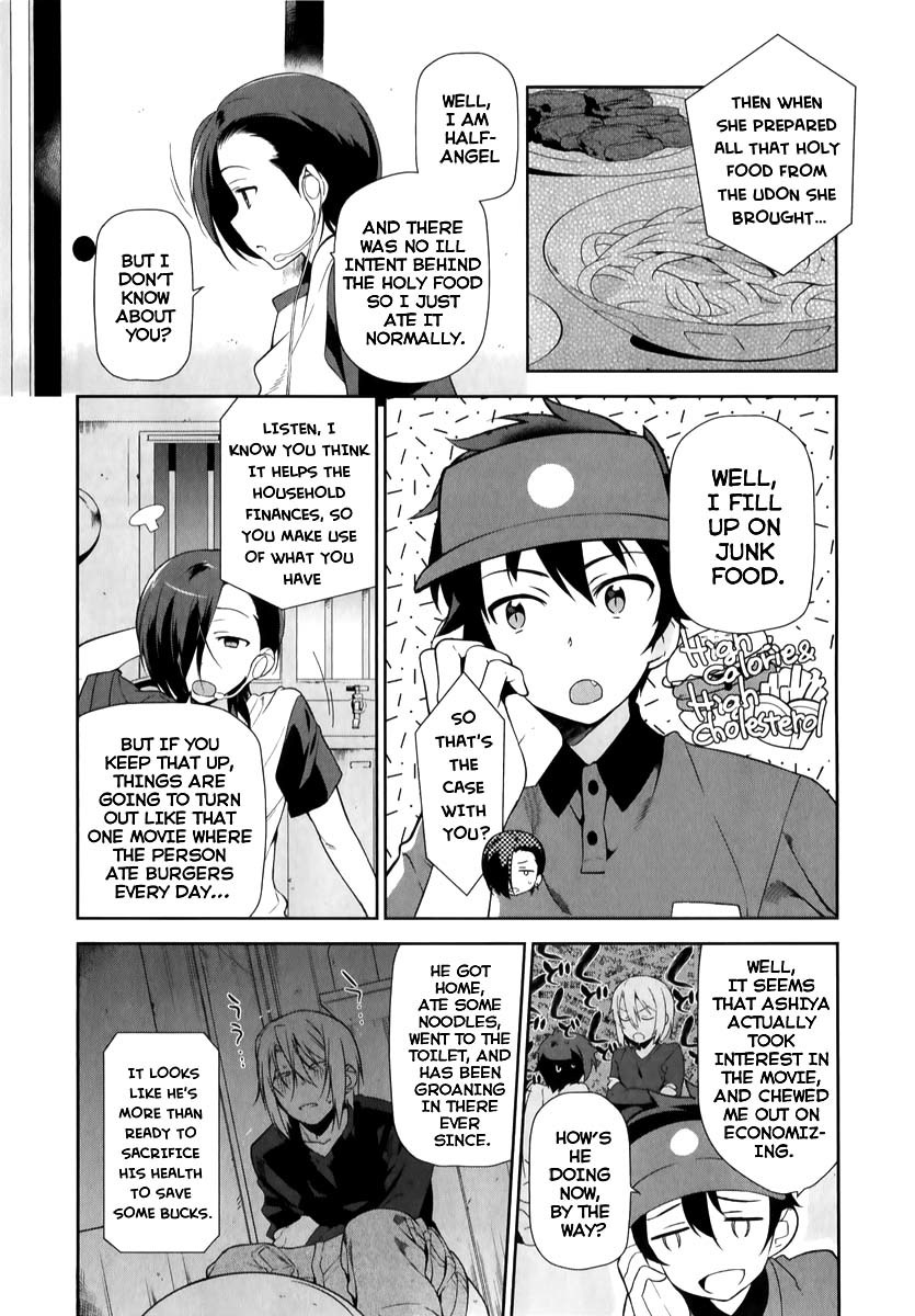 Hataraku Maou-sama! Chapter 21 page 13 - Chapter 21: The Devil Sets Off atop His Trusty Steed