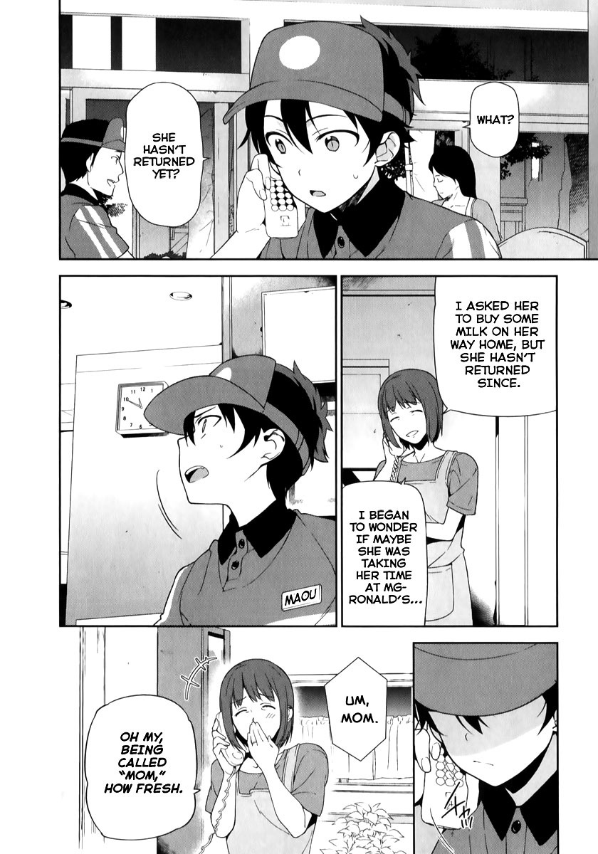 Hataraku Maou-sama! Chapter 21 page 5 - Chapter 21: The Devil Sets Off atop His Trusty Steed