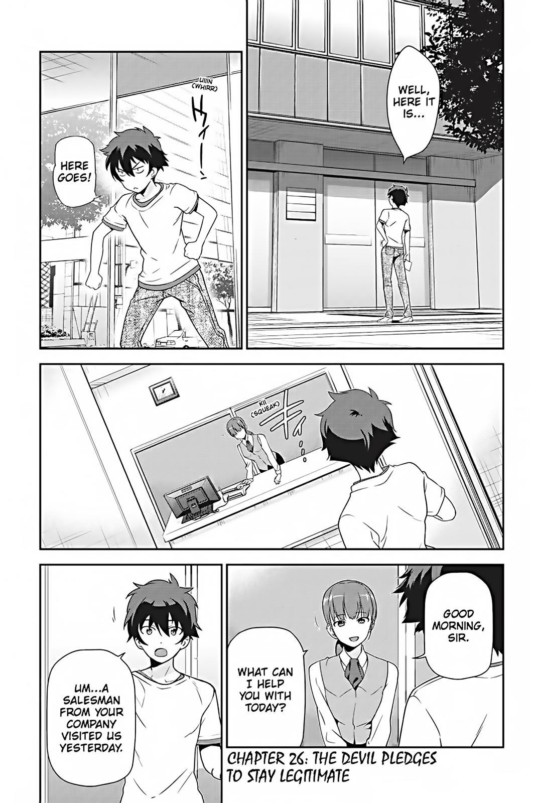 Hataraku Maou-sama! Chapter 26 page 1 - Chapter 26: The Devil Pledges to Stay Legitimate