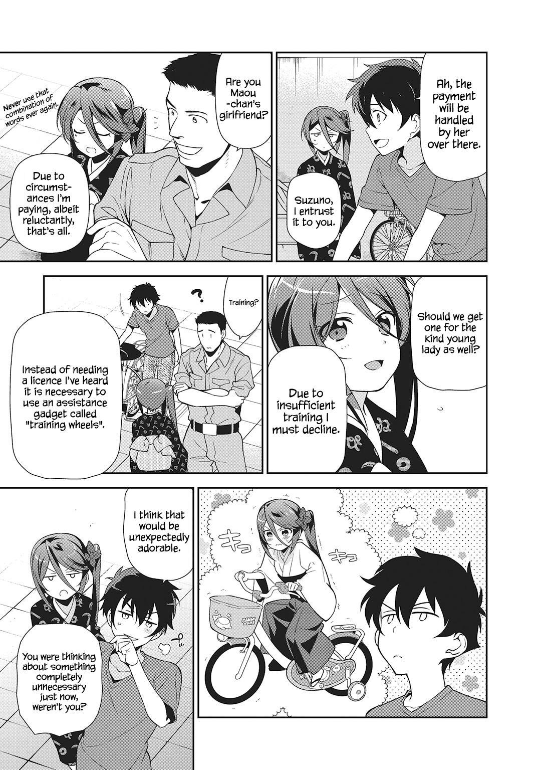 Hataraku Maou-sama! Chapter 27 page 12 - Chapter 27: The Devil and the Hero Encounter Something Totally Unexpected