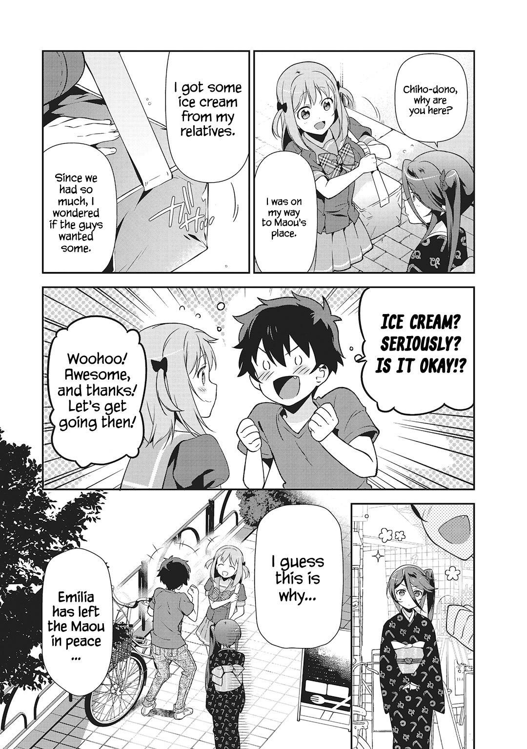 Hataraku Maou-sama! Chapter 27 page 16 - Chapter 27: The Devil and the Hero Encounter Something Totally Unexpected