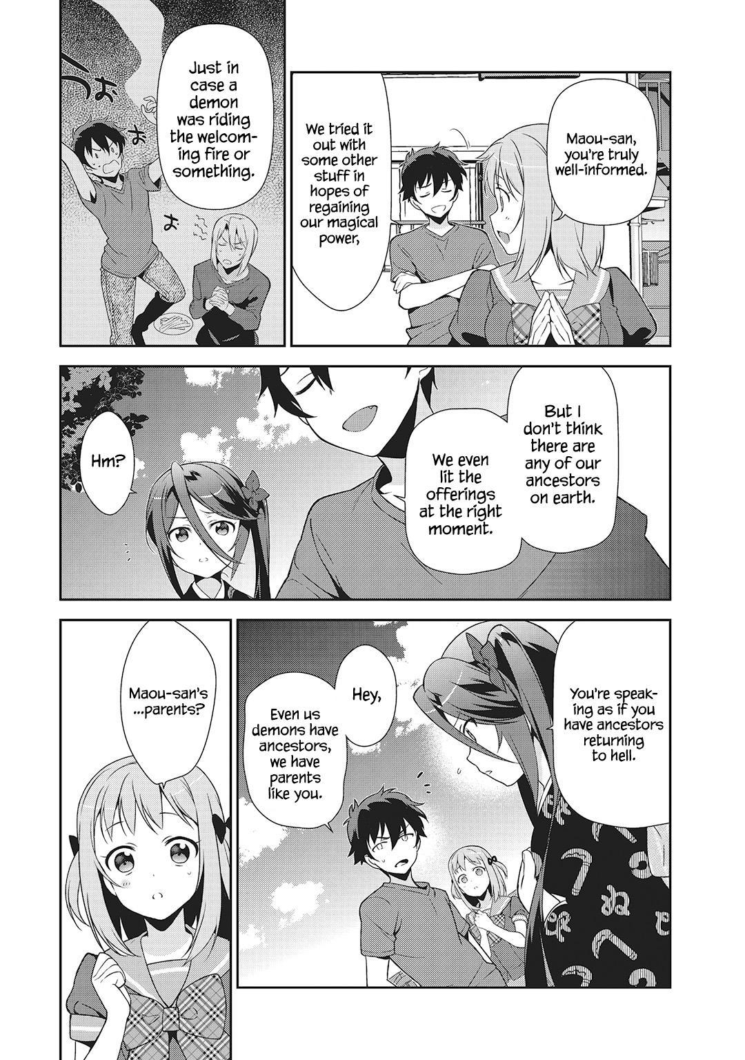 Hataraku Maou-sama! Chapter 27 page 22 - Chapter 27: The Devil and the Hero Encounter Something Totally Unexpected