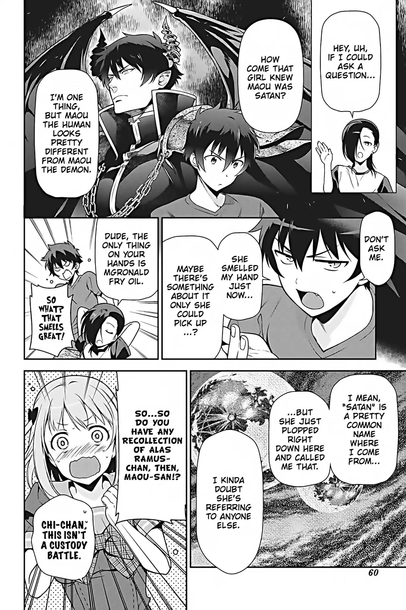 Hataraku Maou-sama! Chapter 28 page 20 - Chapter 28: The Devil and the Hero Gain New Titles
