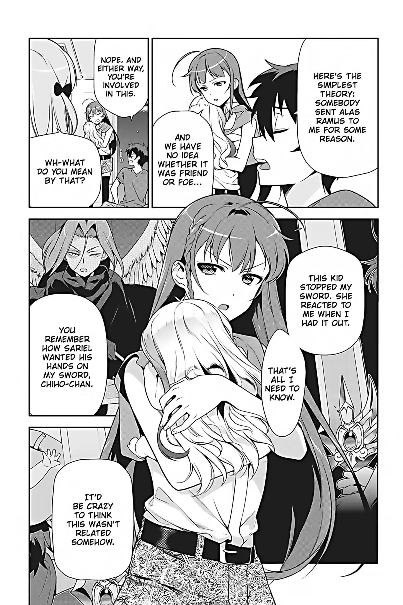 Hataraku Maou-sama! Chapter 28 page 21 - Chapter 28: The Devil and the Hero Gain New Titles
