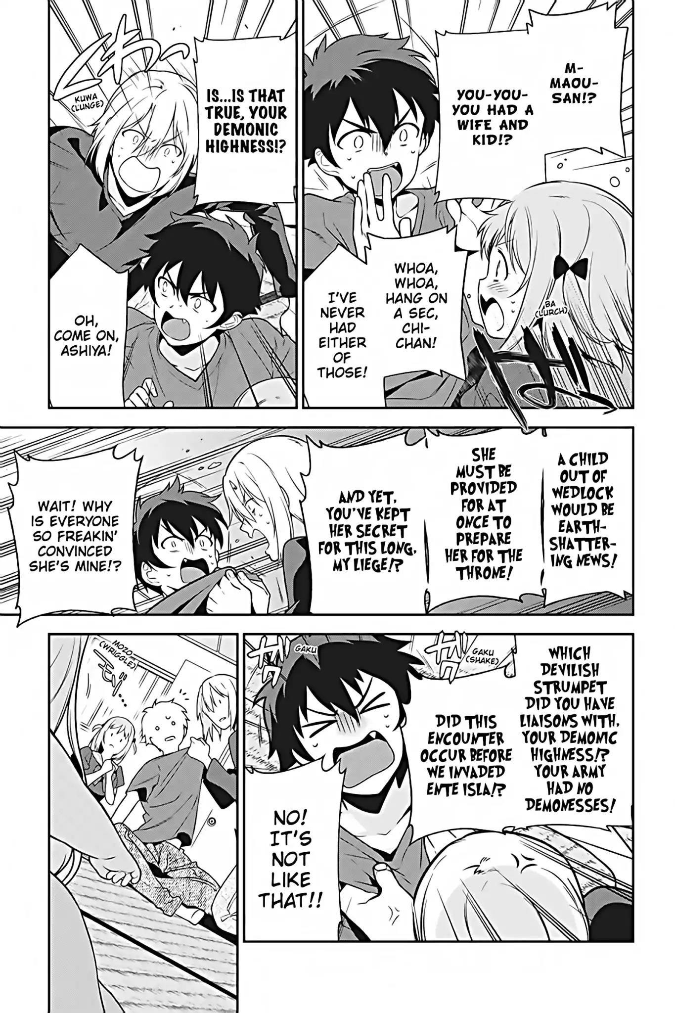 Hataraku Maou-sama! Chapter 28 page 9 - Chapter 28: The Devil and the Hero Gain New Titles