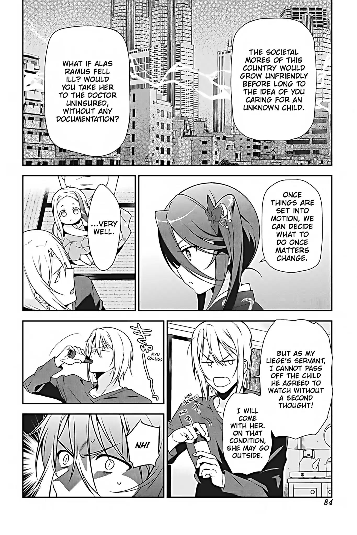 Hataraku Maou-sama! Chapter 29 page 16 - Chapter 29: The Devil Asks His Work Friend for a Little Help