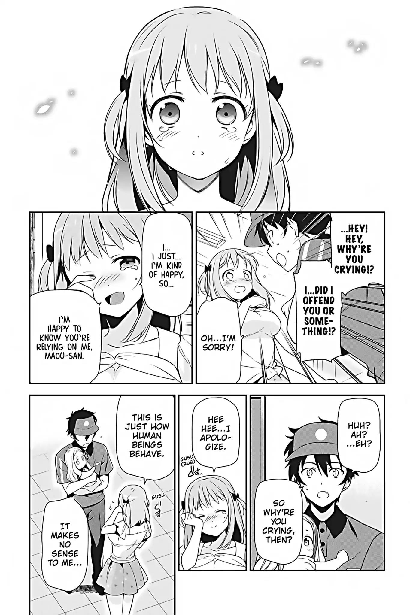 Hataraku Maou-sama! Chapter 29 page 35 - Chapter 29: The Devil Asks His Work Friend for a Little Help