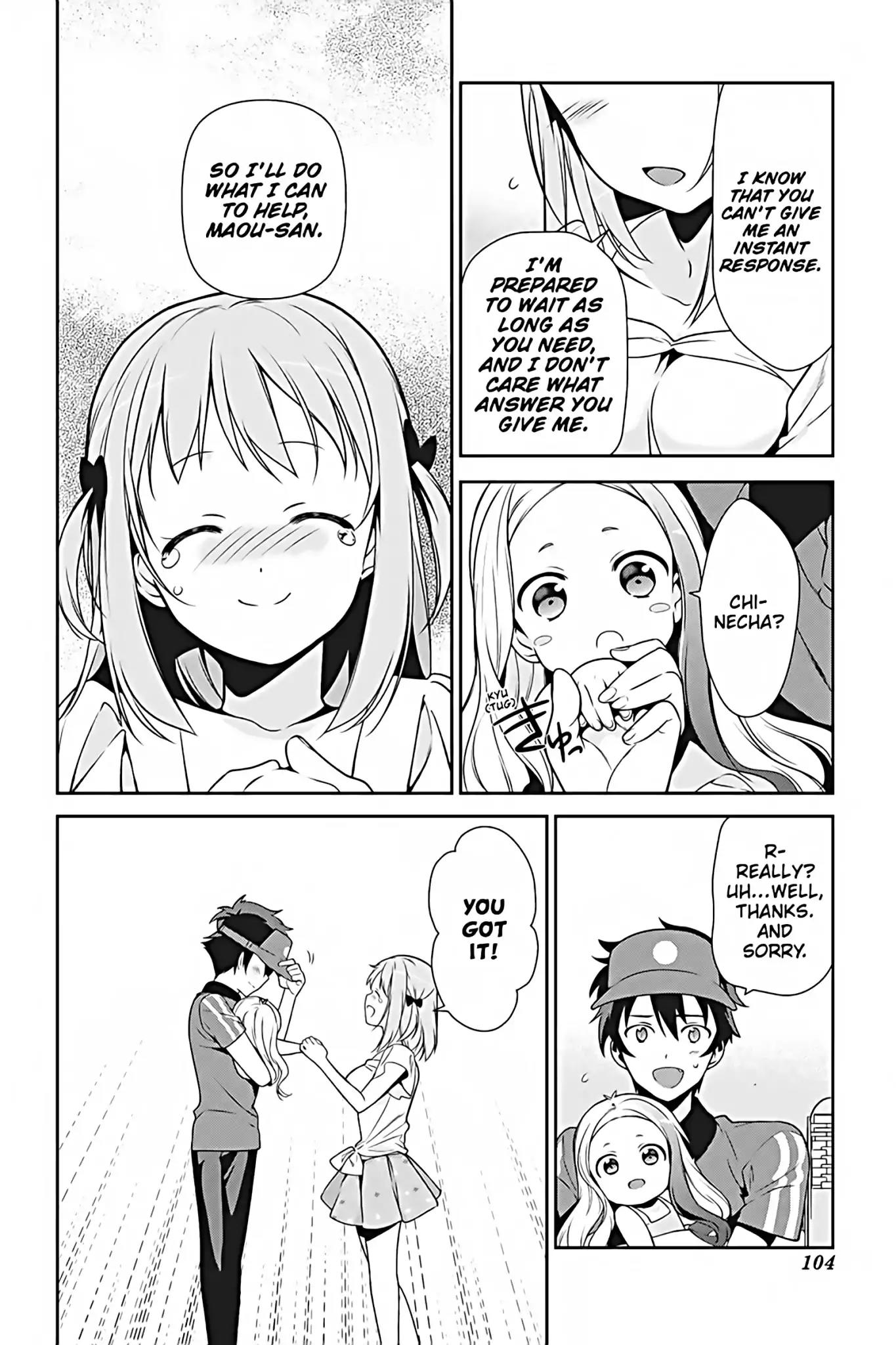 Hataraku Maou-sama! Chapter 29 page 36 - Chapter 29: The Devil Asks His Work Friend for a Little Help