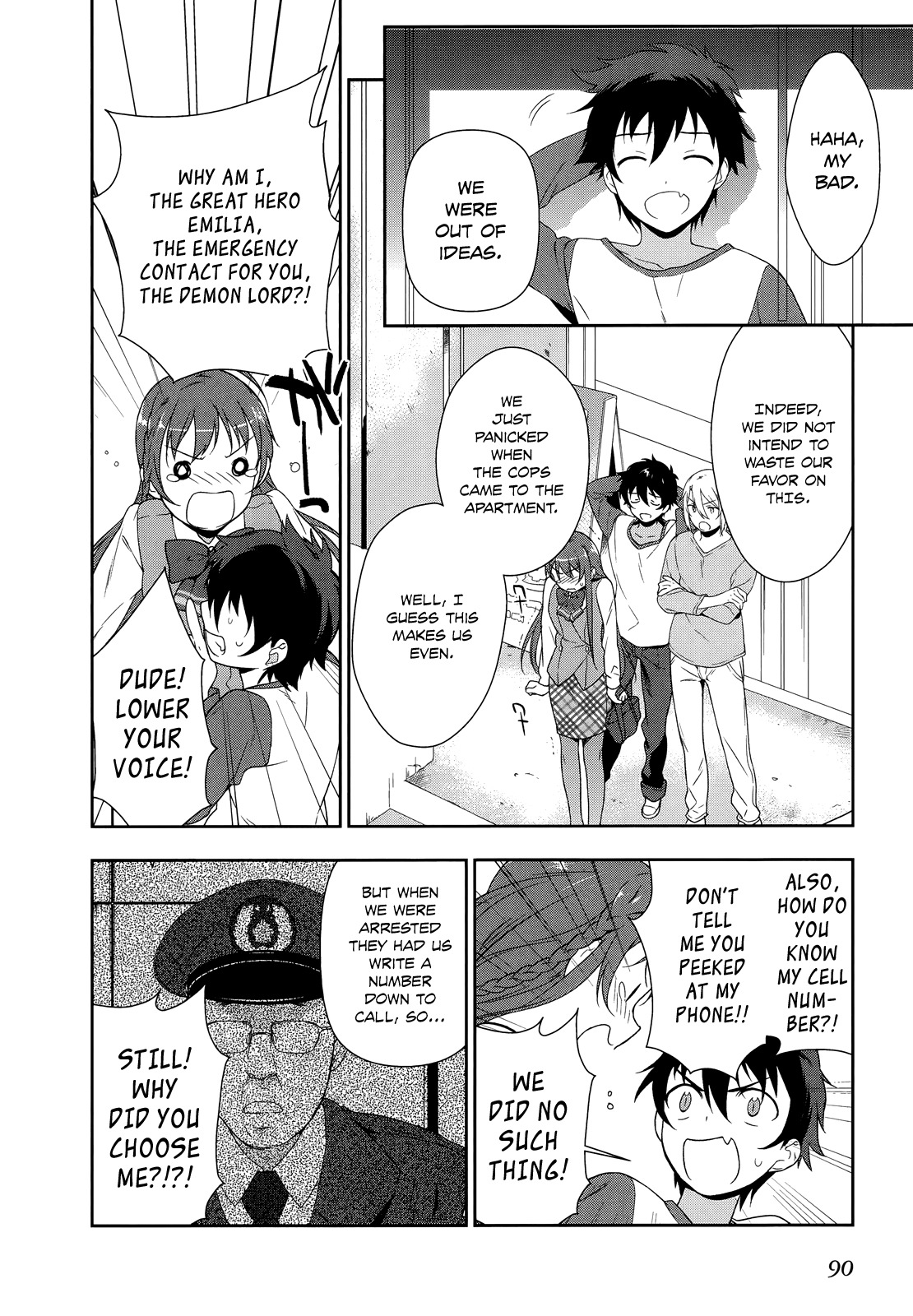 Hataraku Maou-sama! Chapter 3 page 13 - Chapter 3: Maou. Dating a Kouhai