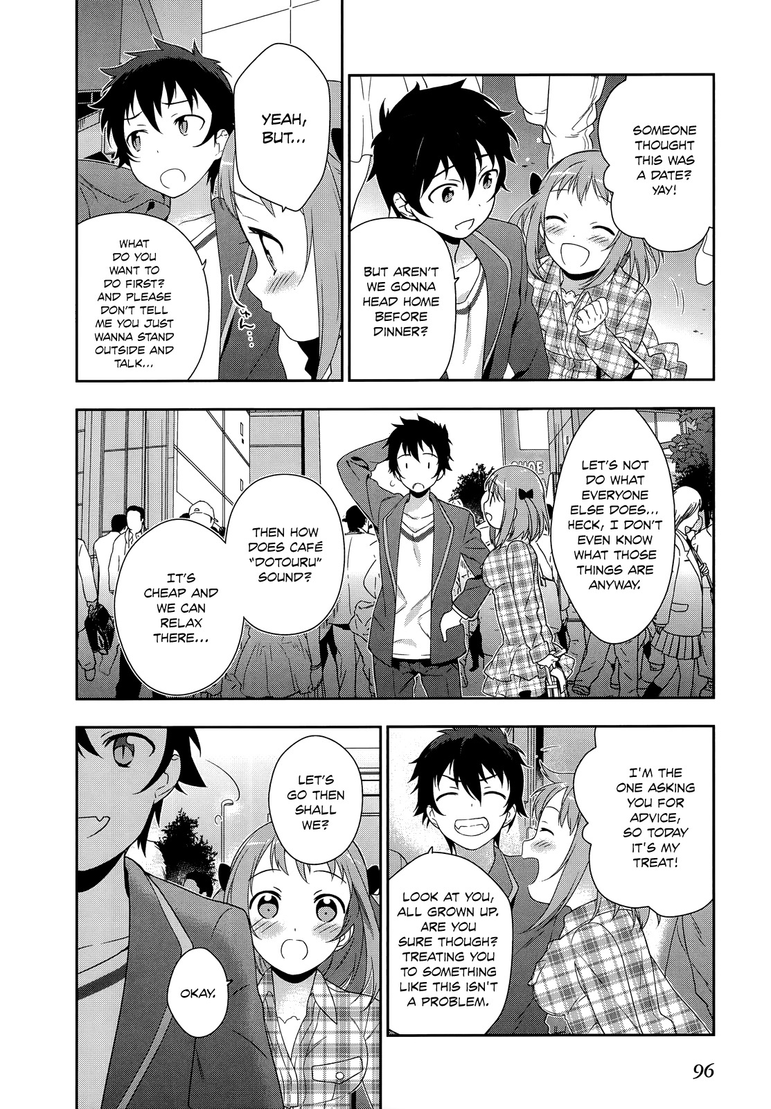 Hataraku Maou-sama! Chapter 3 page 19 - Chapter 3: Maou. Dating a Kouhai