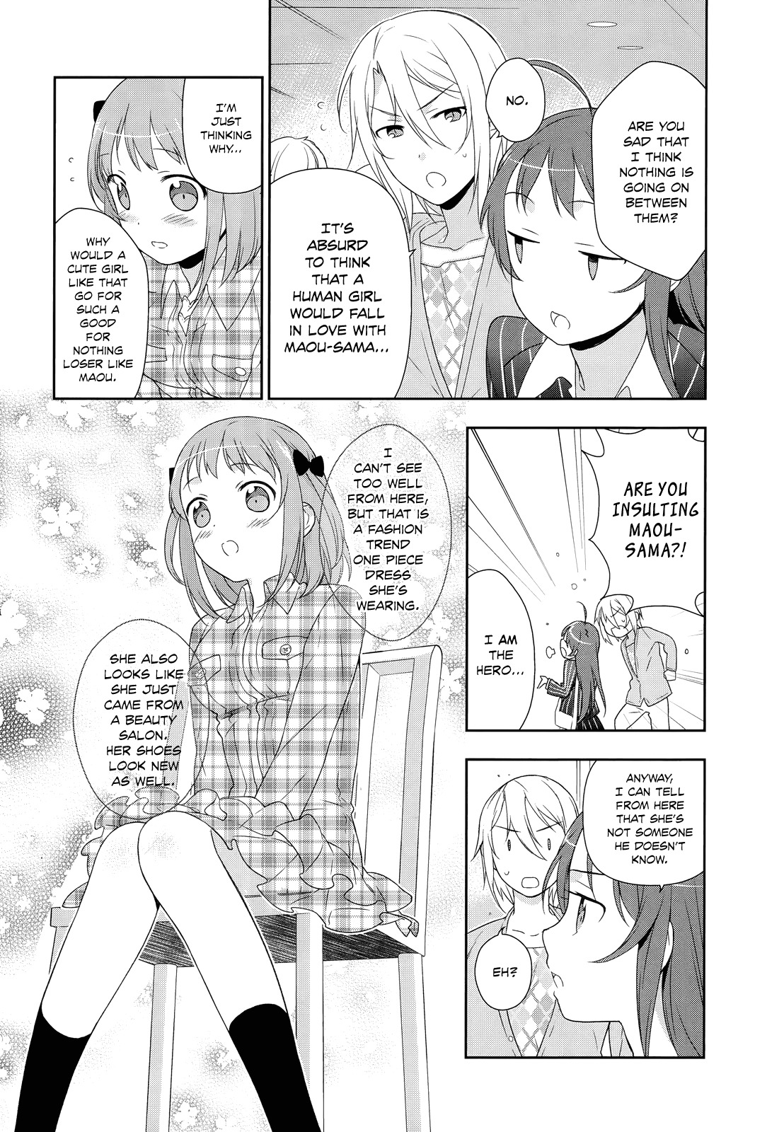 Hataraku Maou-sama! Chapter 3 page 26 - Chapter 3: Maou. Dating a Kouhai