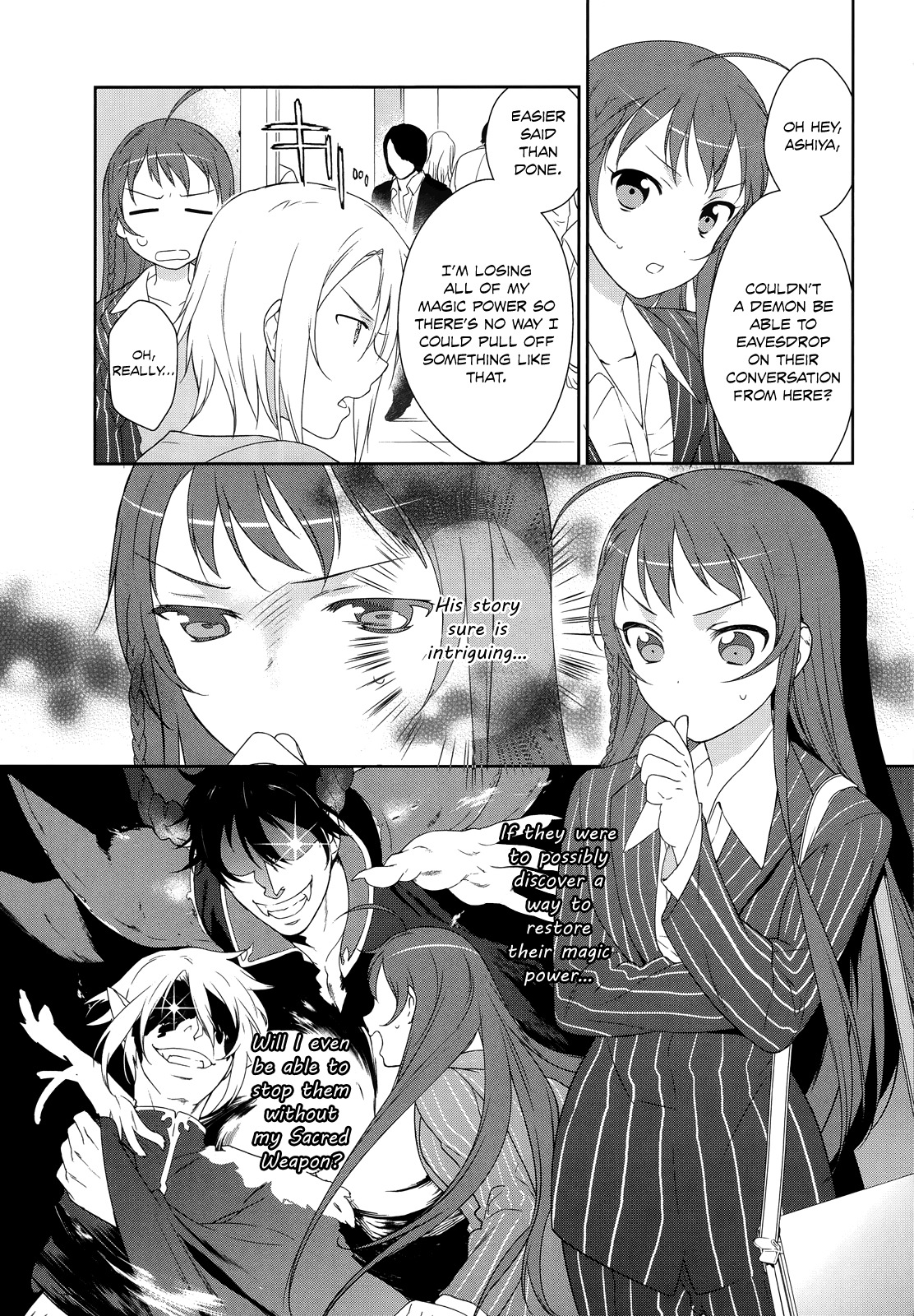 Hataraku Maou-sama! Chapter 3 page 29 - Chapter 3: Maou. Dating a Kouhai
