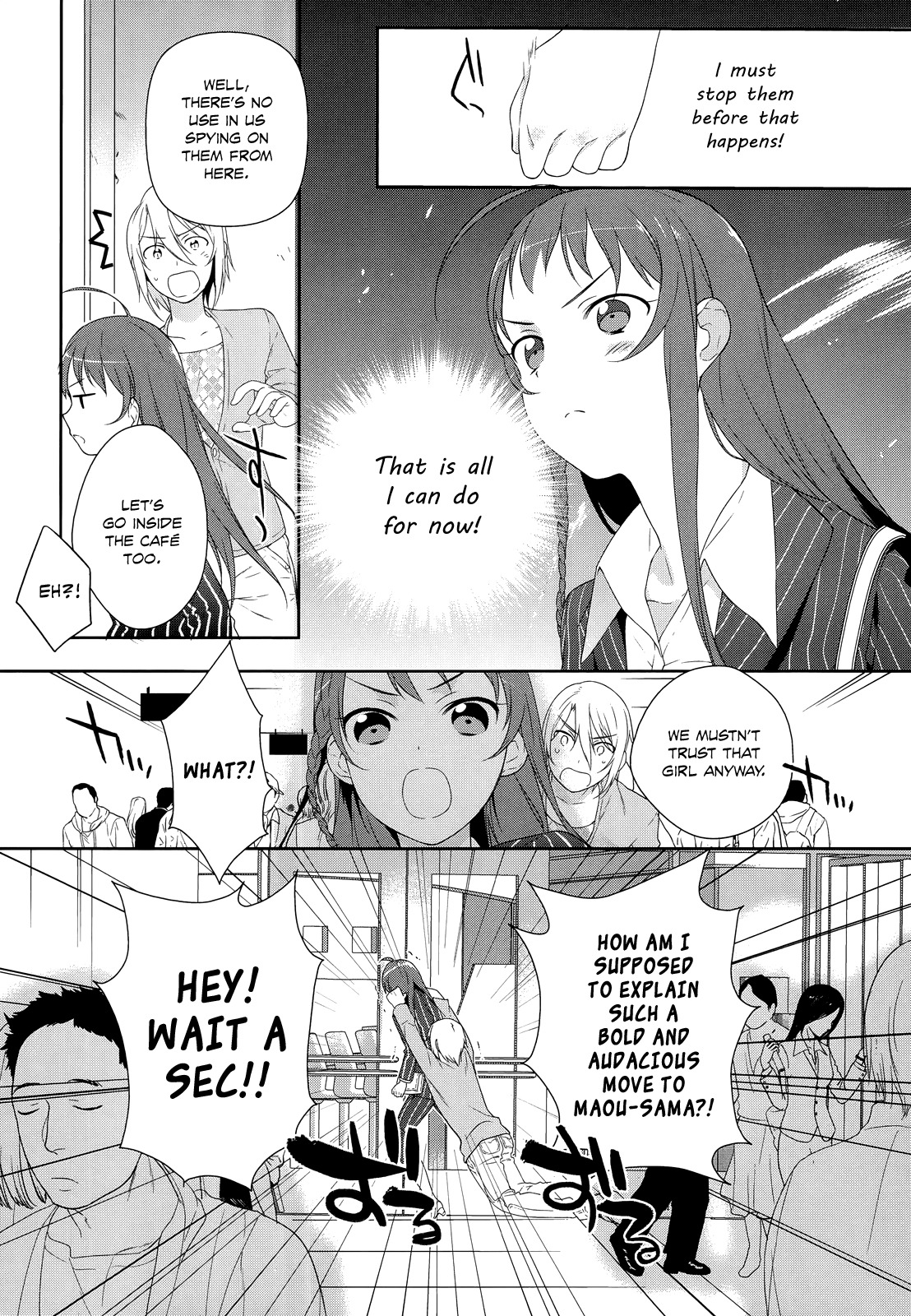 Hataraku Maou-sama! Chapter 3 page 30 - Chapter 3: Maou. Dating a Kouhai
