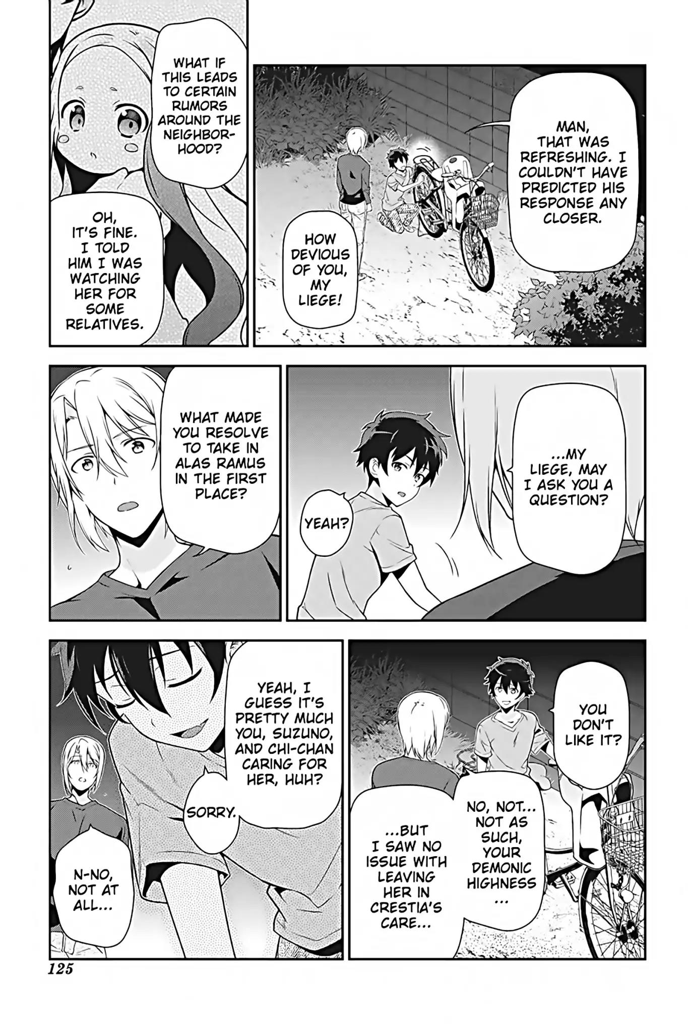 Hataraku Maou-sama! Chapter 30 page 19 - Chapter 30: The Hero Hits the Amusement Park Fully Equipped