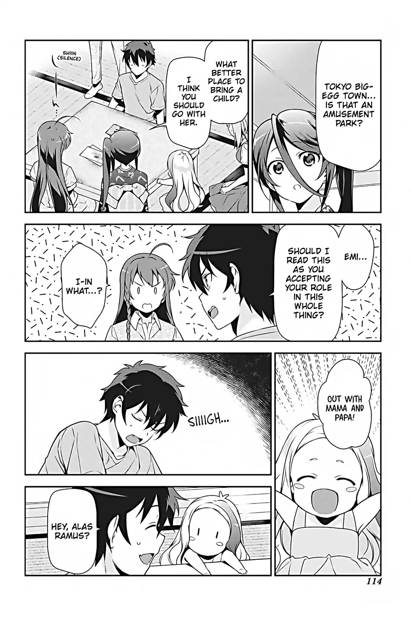 Hataraku Maou-sama! Chapter 30 page 8 - Chapter 30: The Hero Hits the Amusement Park Fully Equipped