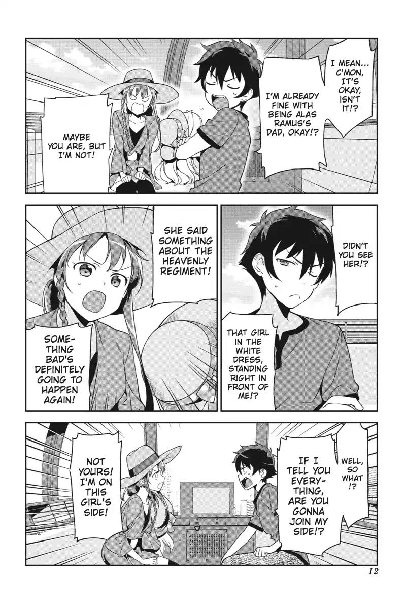 Hataraku Maou-sama! Chapter 32 page 13 - Chapter 32: The Devil and the Hero Converse on the Ferris Wheel