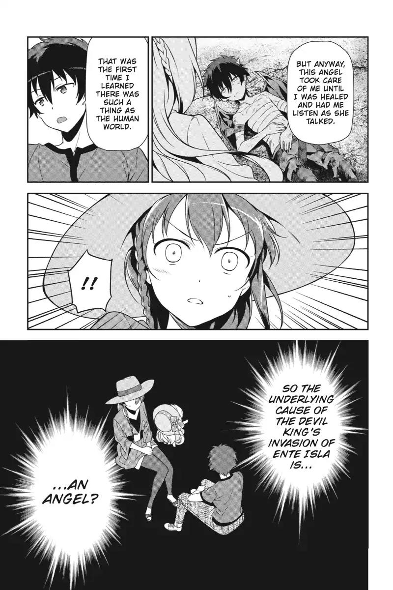 Hataraku Maou-sama! Chapter 32 page 20 - Chapter 32: The Devil and the Hero Converse on the Ferris Wheel