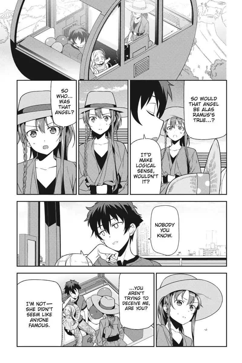 Hataraku Maou-sama! Chapter 32 page 24 - Chapter 32: The Devil and the Hero Converse on the Ferris Wheel