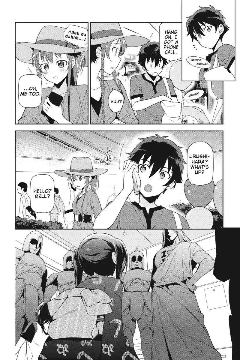 Hataraku Maou-sama! Chapter 32 page 33 - Chapter 32: The Devil and the Hero Converse on the Ferris Wheel