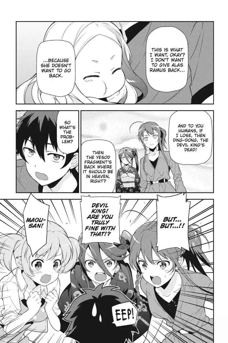 Hataraku Maou-sama! Chapter 34 page 11 - Chapter 34: The Devil and the Hero Share the Floor for the Night