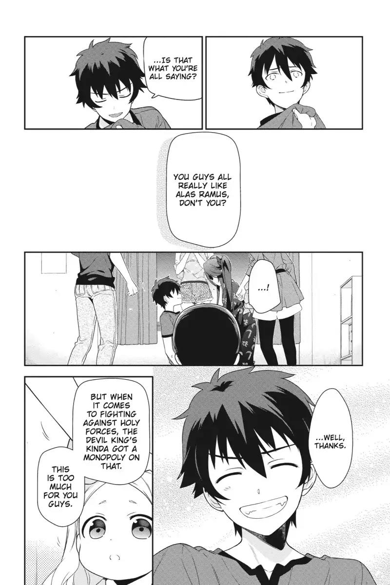 Hataraku Maou-sama! Chapter 34 page 14 - Chapter 34: The Devil and the Hero Share the Floor for the Night