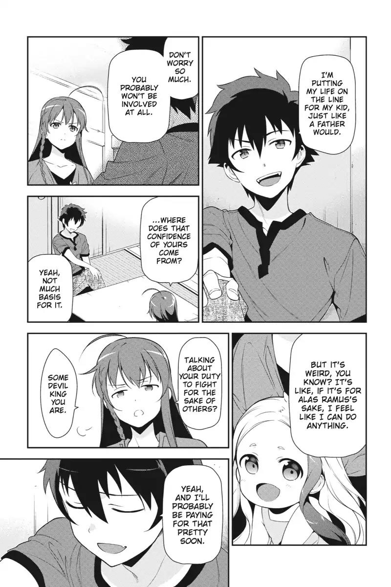 Hataraku Maou-sama! Chapter 34 page 19 - Chapter 34: The Devil and the Hero Share the Floor for the Night