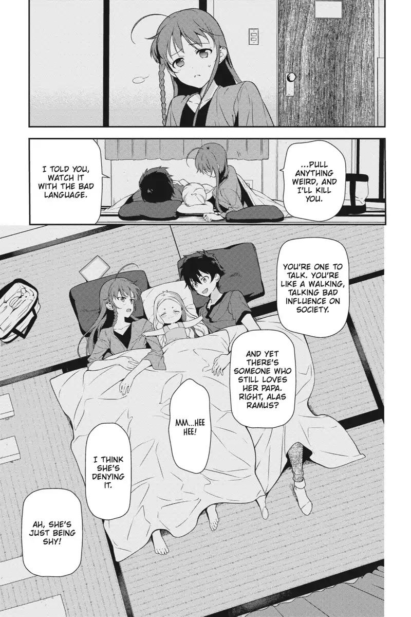 Hataraku Maou-sama! Chapter 34 page 27 - Chapter 34: The Devil and the Hero Share the Floor for the Night