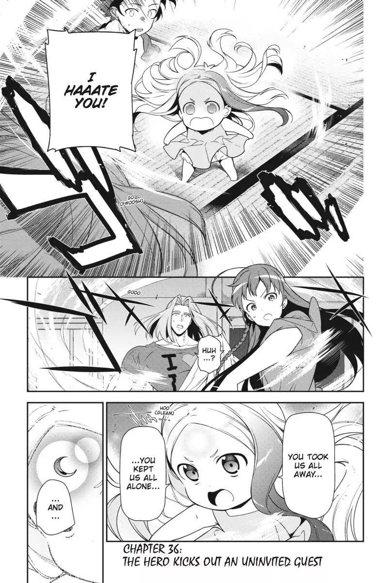 Hataraku Maou-sama! Chapter 36 page 1 - Chapter 36: The Hero Kicks Out an Uninvited Guest