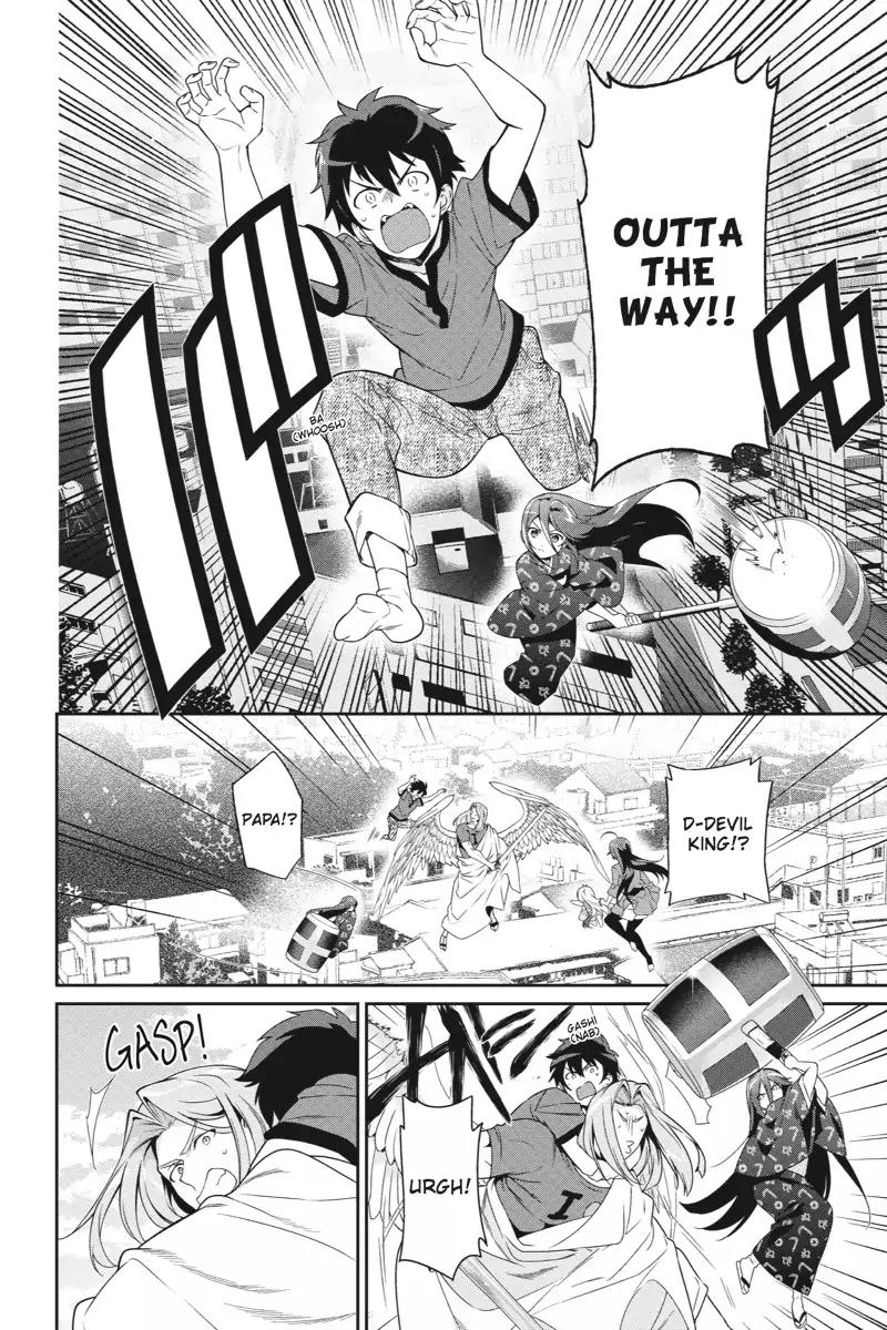 Hataraku Maou-sama! Chapter 36 page 18 - Chapter 36: The Hero Kicks Out an Uninvited Guest