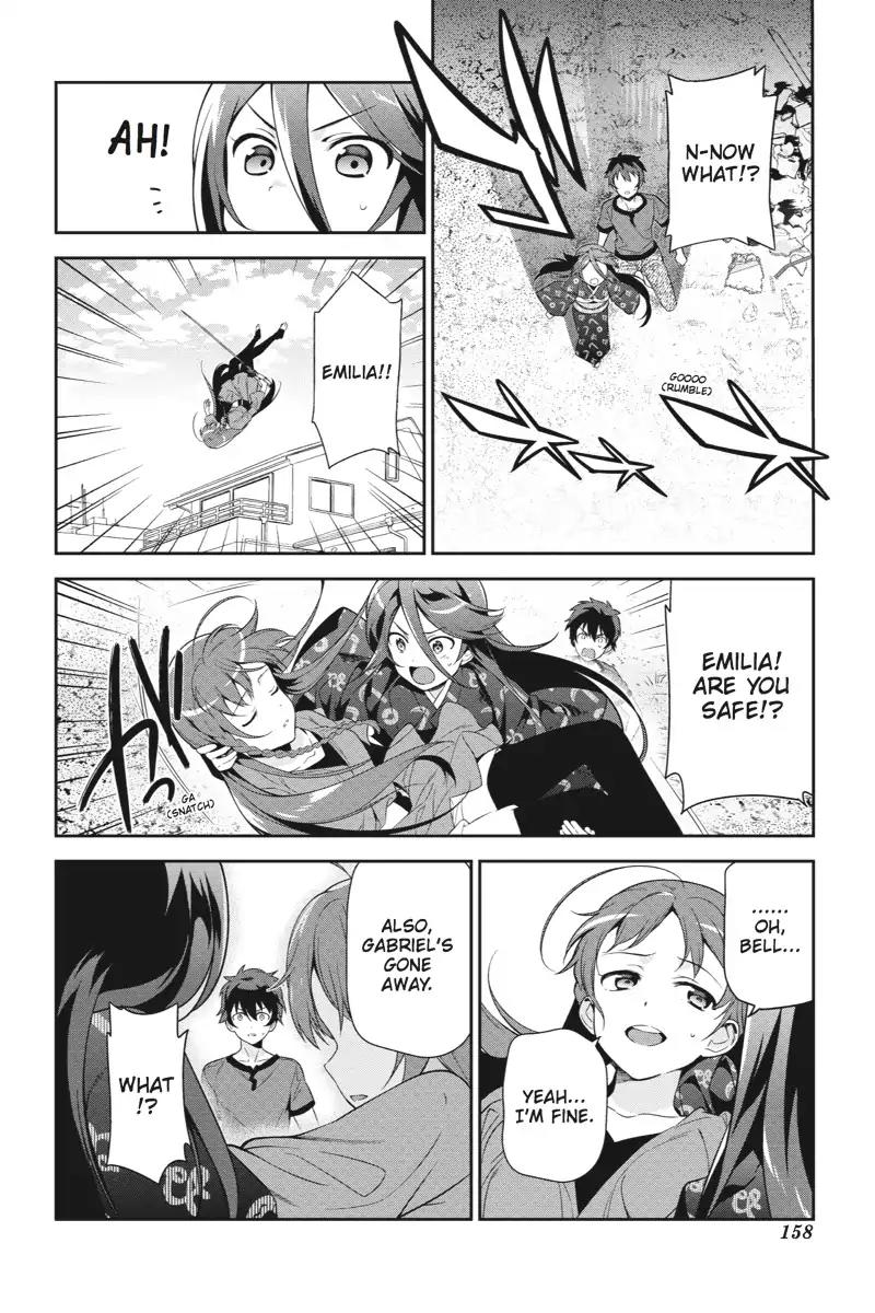 Hataraku Maou-sama! Chapter 36 page 28 - Chapter 36: The Hero Kicks Out an Uninvited Guest